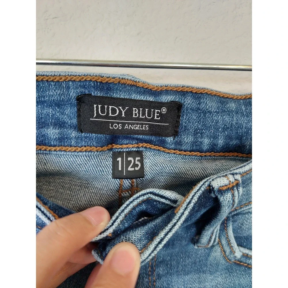 Judy Blue Bootcut Jeans Medium Wash High Rise Size 1/25 - Picture 3 of 11